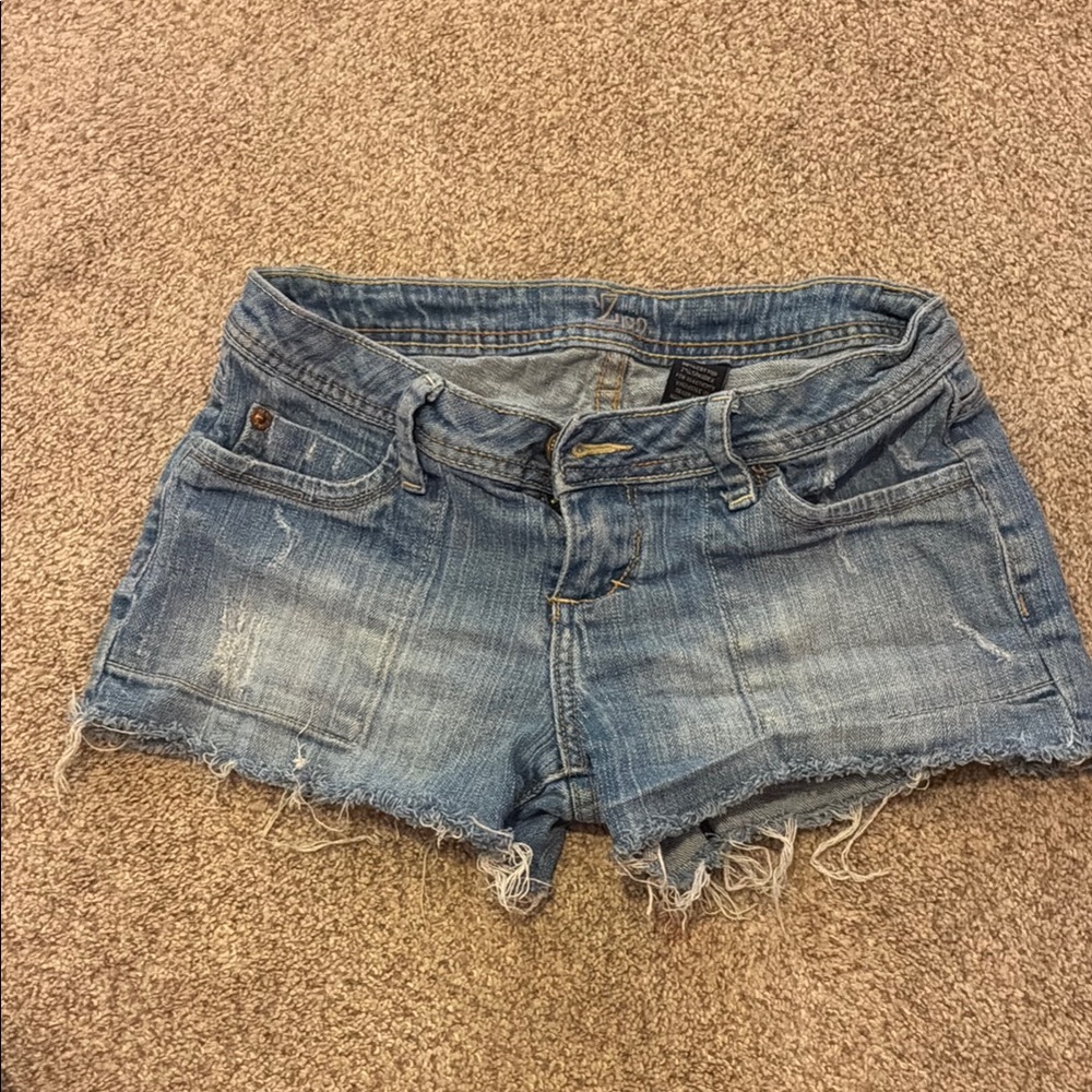ZCO Blue Jean Shorts Distressed Casual Style